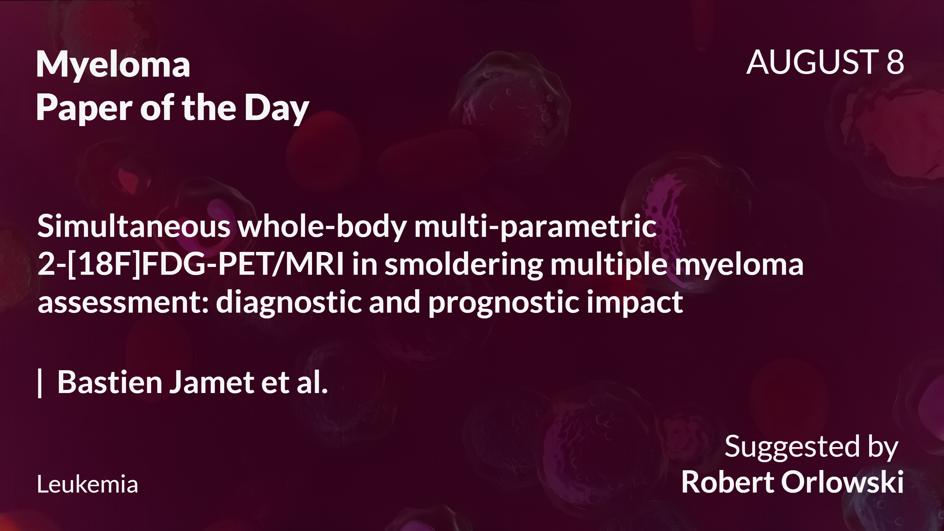 Myeloma Paper of the Day