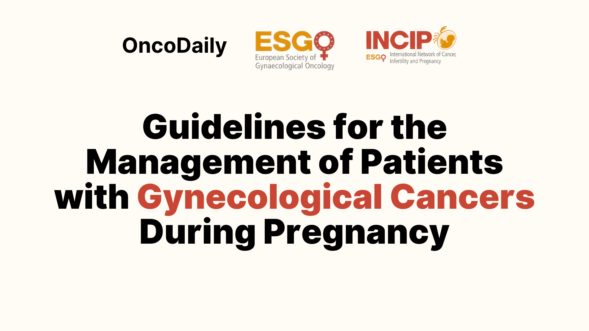 Gynecological Cancers
