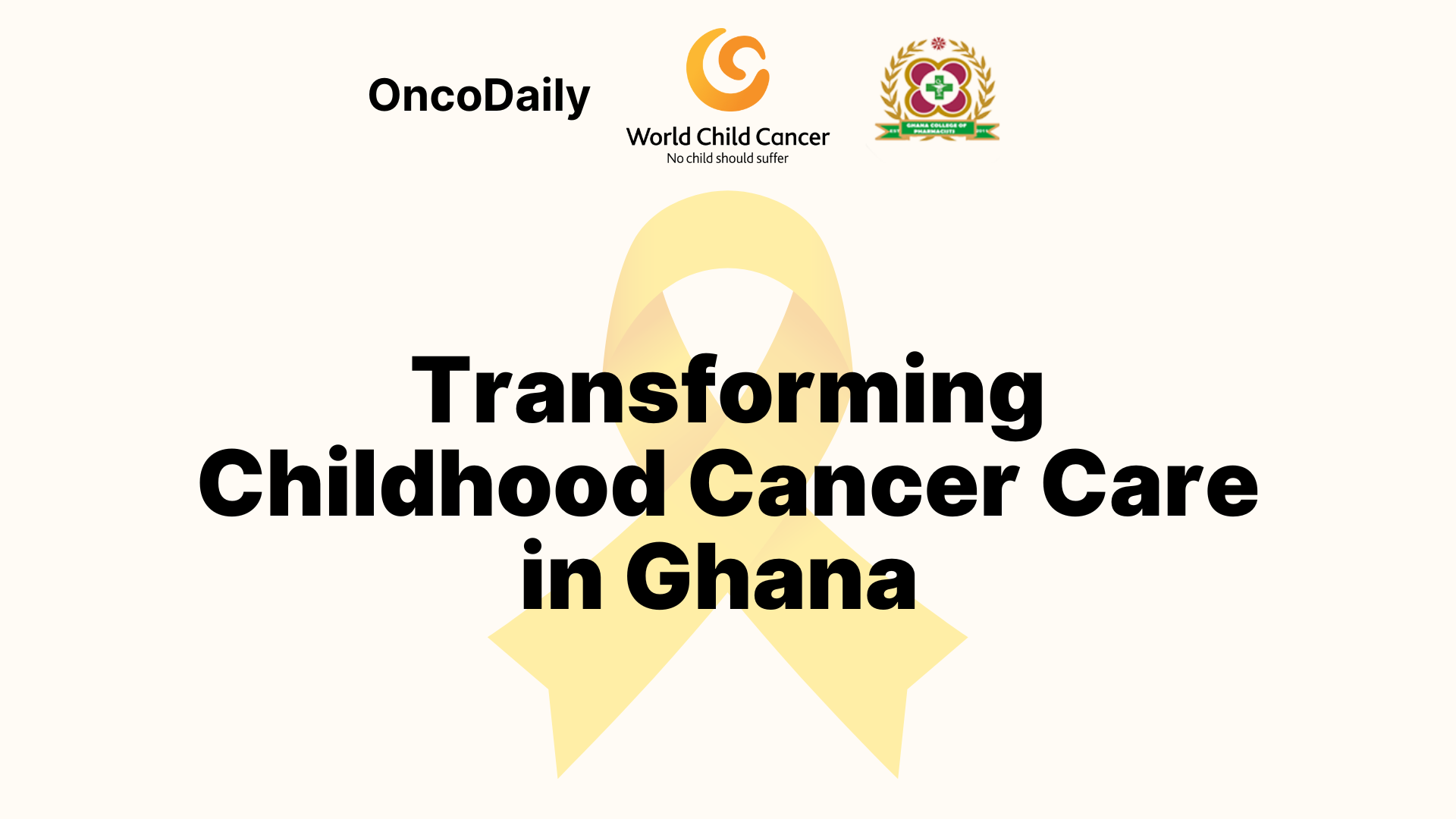 Paediatric Oncology Training